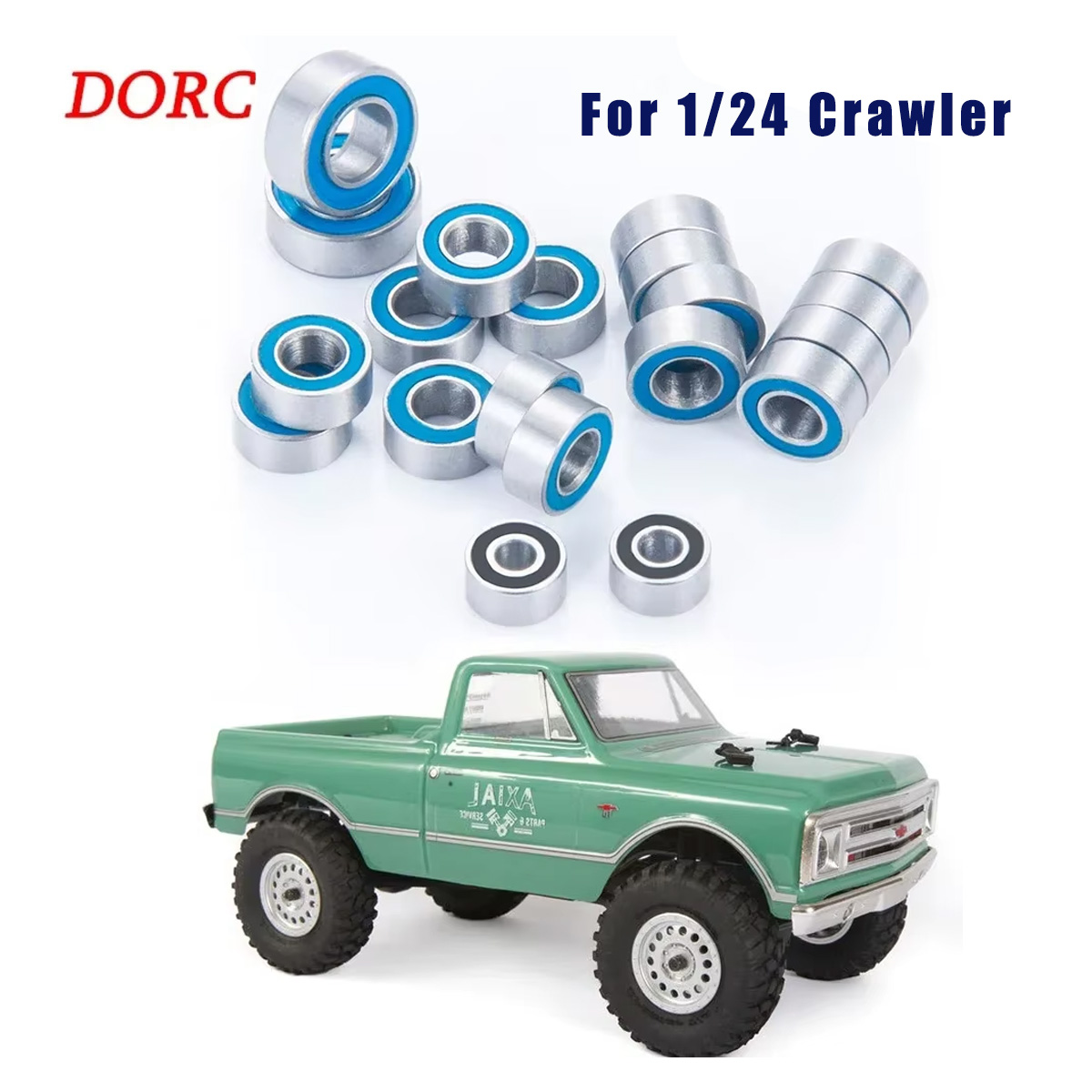 Robot Car Kit - SCX24 1/24용 밀봉형 볼 베어링 20개