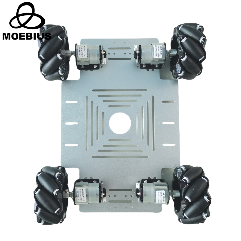 Arduino Robot - MOEBIUS 26kg 하중, 4륜 구동, 메카넘