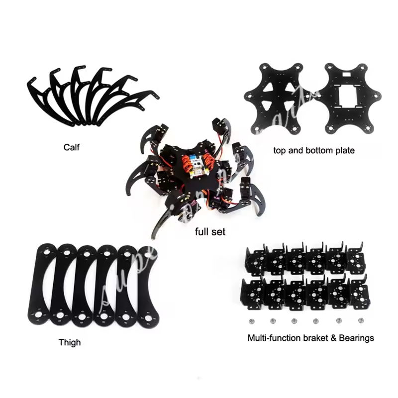 Arduino Robot - 18 DOF 알루미늄 Hexapod 스파이더 브래킷