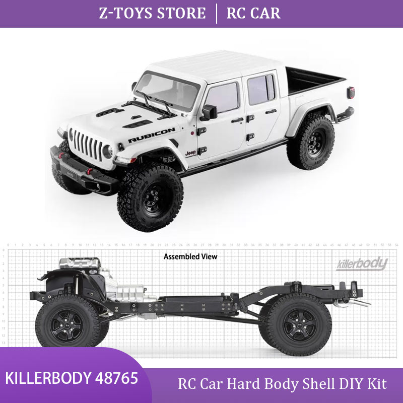 Robot Car Kit - 1/10 킬러바디 48765 RC 자동차 하드