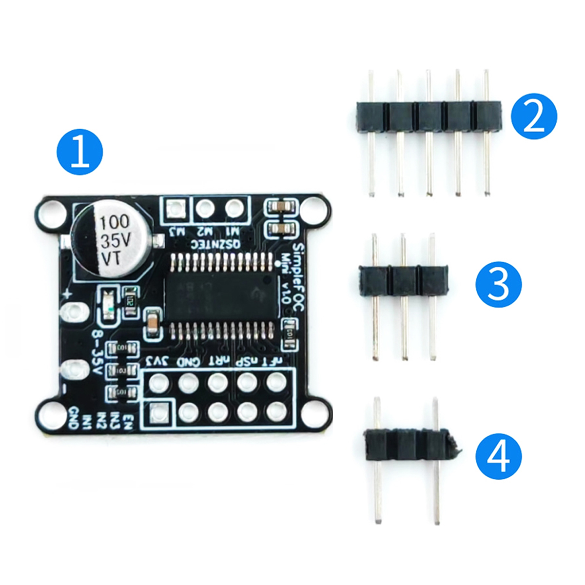 Motor Driver Module - DRV8313 심플 FOC 미니 v1.0 DC