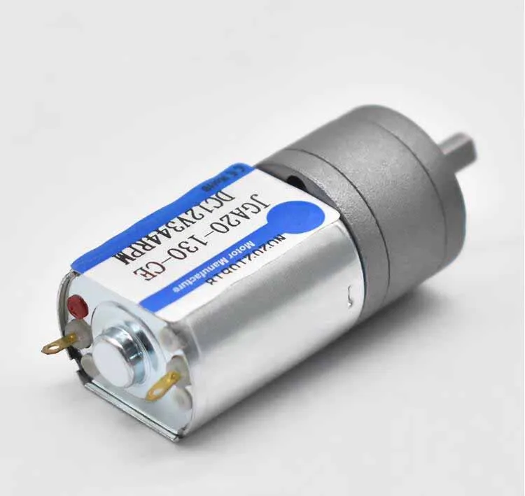 Dc Motor 12V - JGA20-130 20mm 저속 DC 6v 12v