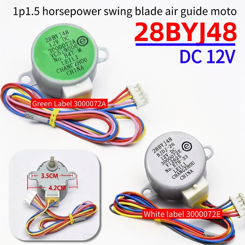 DC 12V 28BYJ48 에어컨용 스테퍼 모터 1P  - Dc Motor 12V 리뷰 및 가격