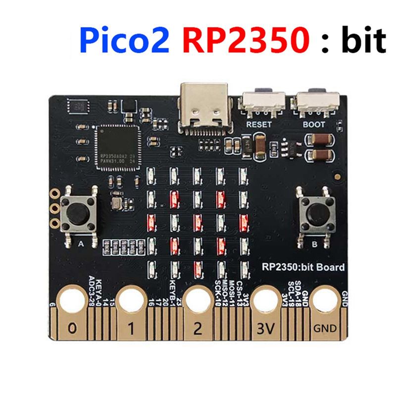 QWE-라즈베리 파이 피코 2 RP2350 비트 개발  - Microbit 리뷰 및 가격
