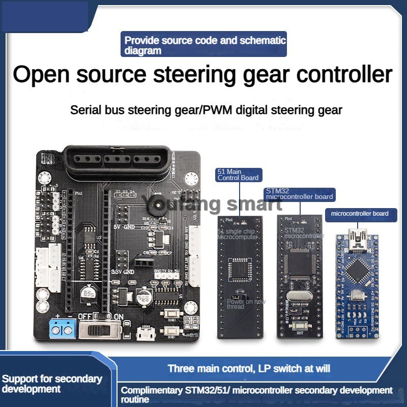 6채널 PWM 서보 및 4채널 버스 서보 컨트롤러 PS - Robot Arm Kit 리뷰 및 가격