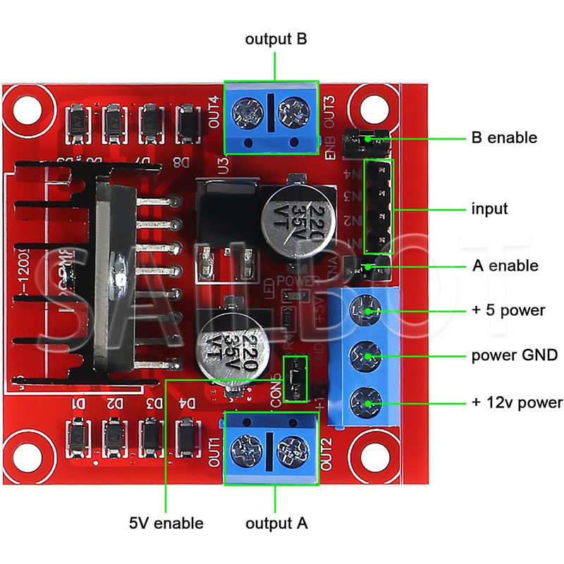 1/5/10PCS L298N DC 모터 드라이버 MX1 - L298N Module 리뷰 및 가격