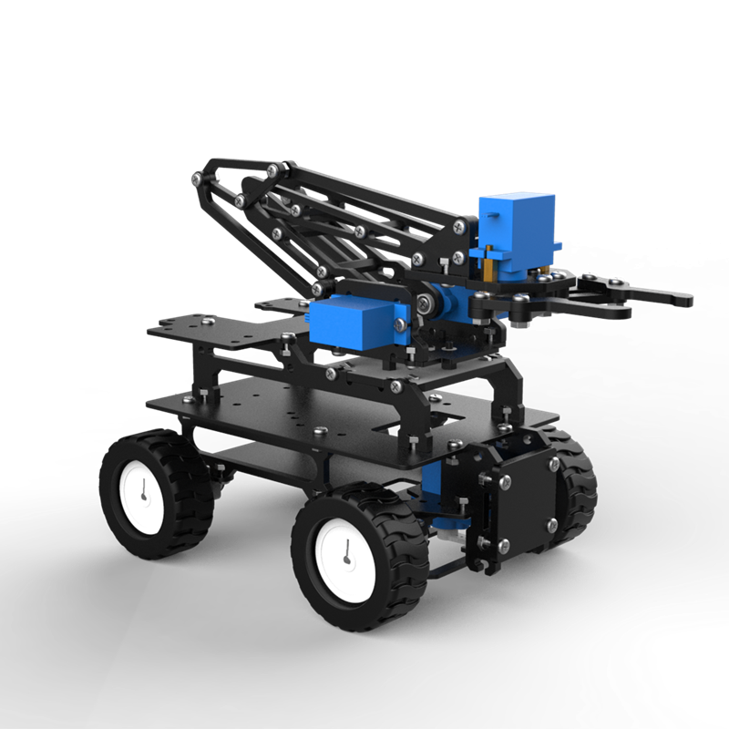 아크릴 4WD 로봇 자동차 모터 아커만 전방위 추적 섀 - Robot Car Kit 리뷰 및 가격