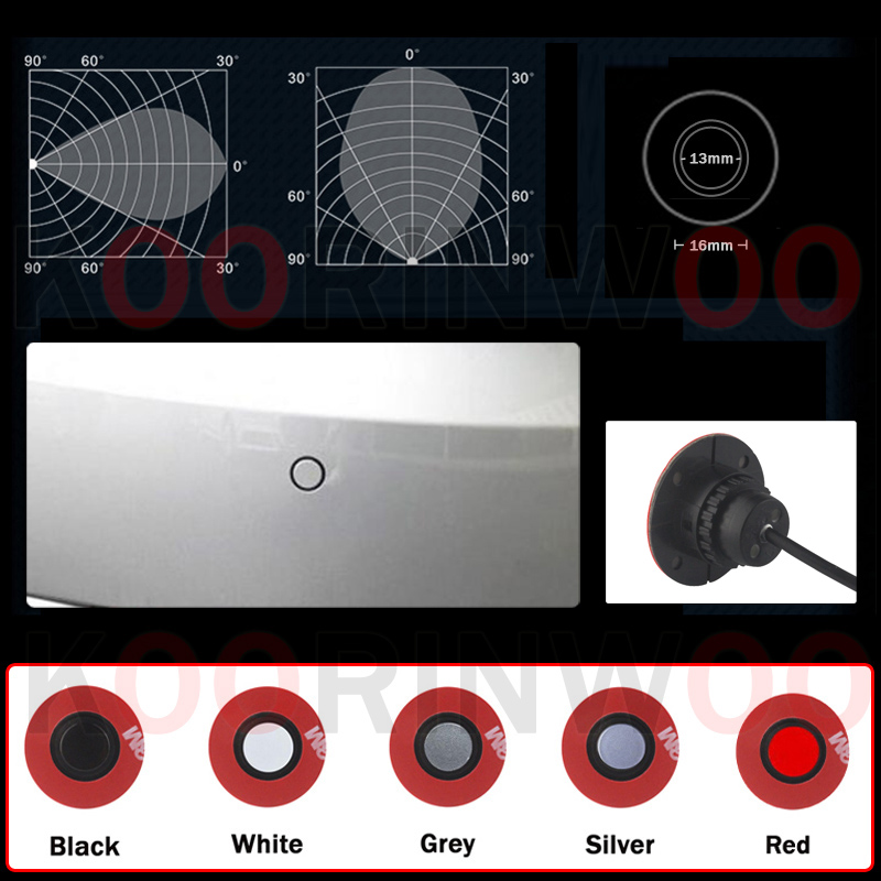 Koorinwoo LED 스크린 주차 센서가있는 자동차 - Infrared Obstacle Sensor 리뷰 및 가격