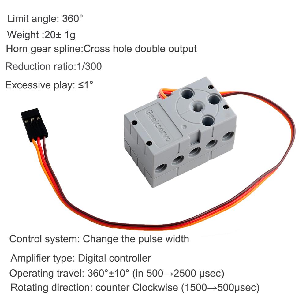 1/2/4개 2KG Geek 서보 360도 프로그래머블 - Microbit 리뷰 및 가격