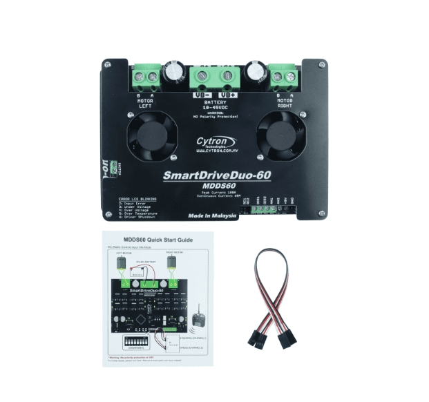 MDDS60 60Amp 7V-45V SmartDrive - Motor Driver Module 리뷰 및 가격