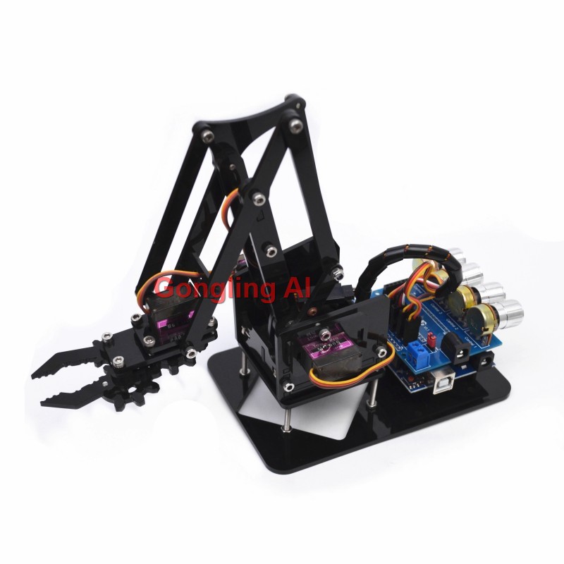 STEM 4 DOF 로봇 암 서보 SG90 기계식 암  - Robot Arm Kit 리뷰 및 가격