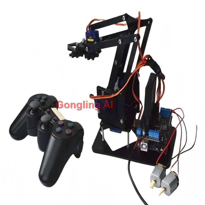 STEM 4 DOF 로봇 암 서보 SG90 기계식 암  - Robot Arm Kit 리뷰 및 가격