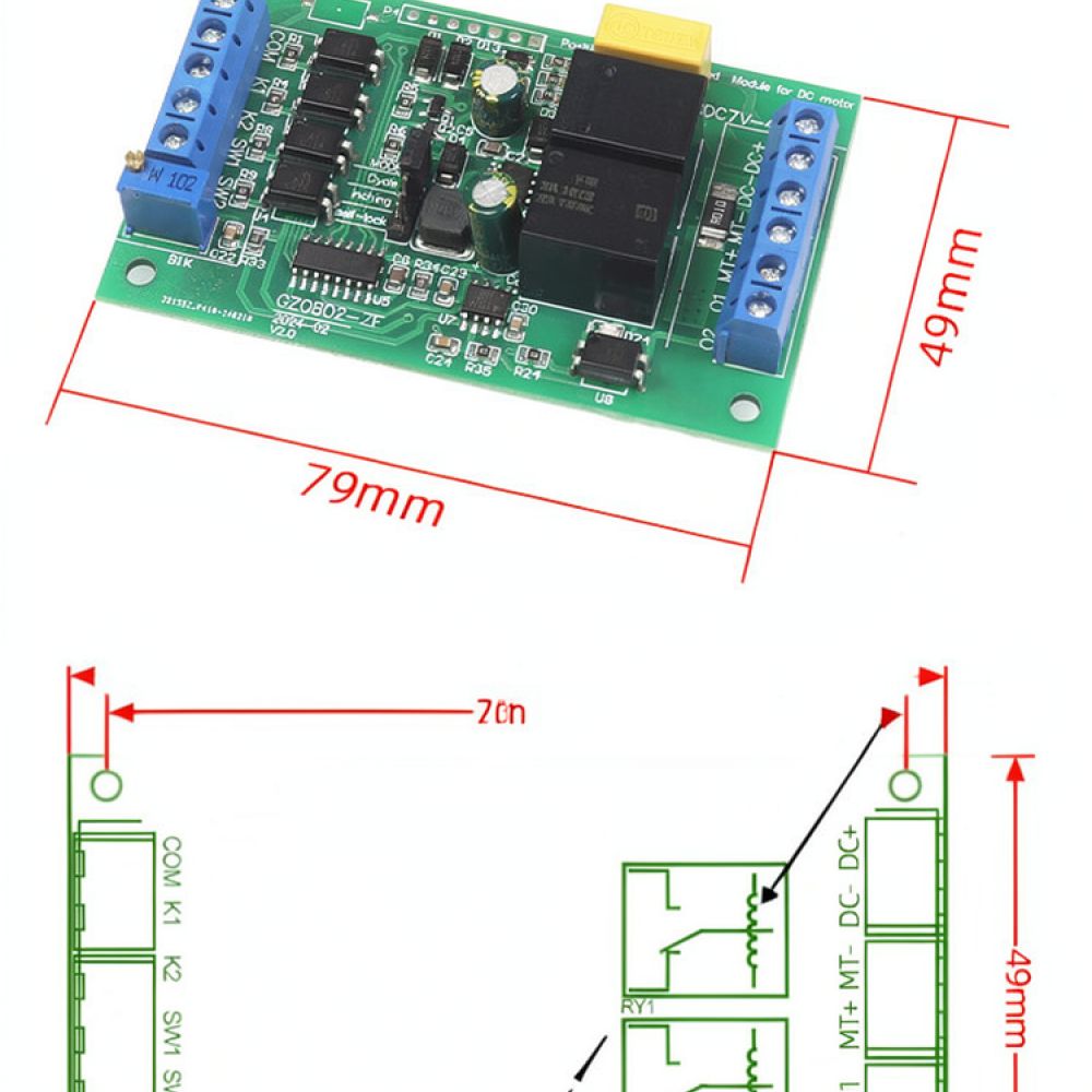 산업용 DC 모터 컨트롤러, 10A, 12V/24V,  - Dc Motor 12V 리뷰 및 가격