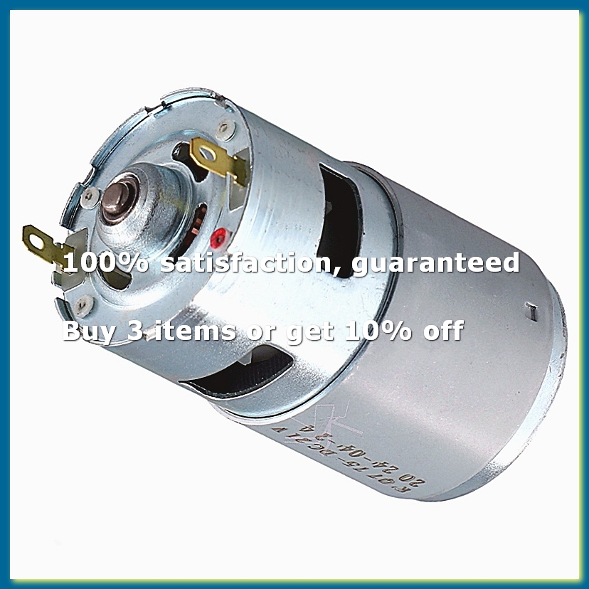 775 DC 21V 소형 브러시 모터 고속 무소음 모터 - Dc Motor 리뷰 및 가격