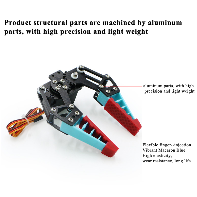최신 유연한 로봇 클로 생체 공학 기계식 암 핑거, 실 - Robot Arm Kit 리뷰 및 가격
