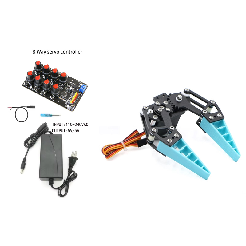 최신 유연한 로봇 클로 생체 공학 기계식 암 핑거, 실 - Robot Arm Kit 리뷰 및 가격